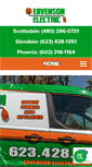 Mobile Screenshot of eavensonelectric.com